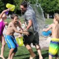 Free Water Fight Children photo and picture